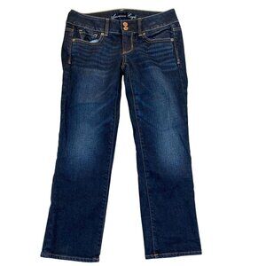 American Eagle Women's Jeans Size 4 Artist Stretch Denim Mid-Rise Bootcut